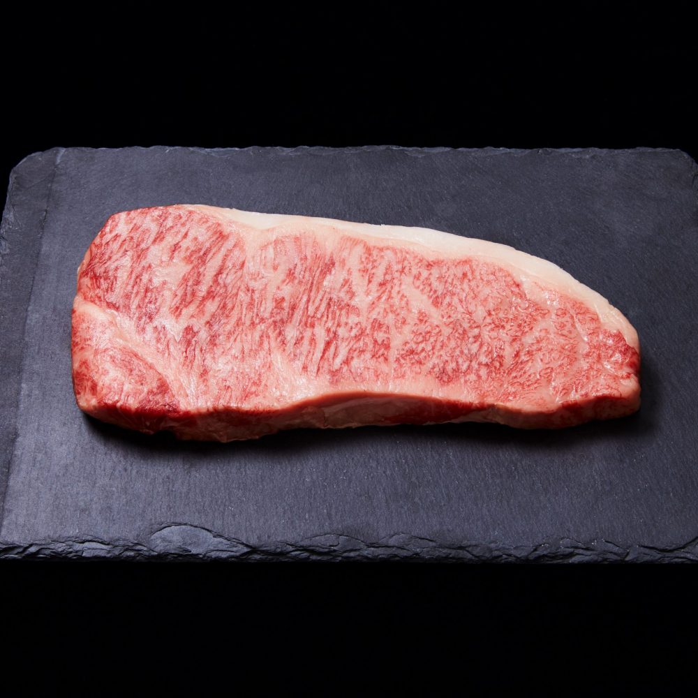 A5 Sirloin Steak<br> 2.2lbs (1kg) <br>Japanese Miyazaki Kuroge Wagyu Beef